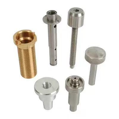 走心機產(chǎn)品加工金屬材料304/316不銹鋼鐵銅鋁塑料五金件對外加工